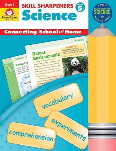 Skill Sharpeners: Science, Grade 5 Workbook - Paperback
