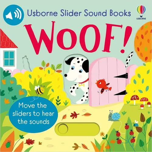 Slider Sound Books Woof! - Board Book