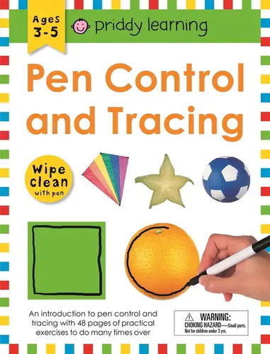 Wipe Clean Workbook: Pen Control and Tracing (Enclosed Spiral Binding): An Introduction to Pen Control with Practical Exercises to Do Again and Again - Spiral