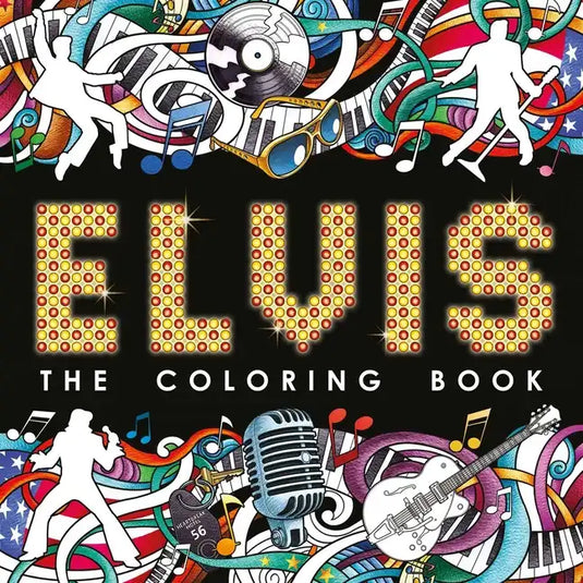 Elvis: The Coloring Book - Paperback