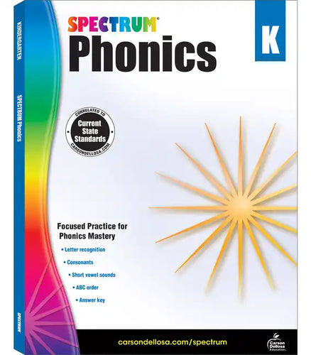Spectrum Phonics, Grade K: Volume 90 - Paperback