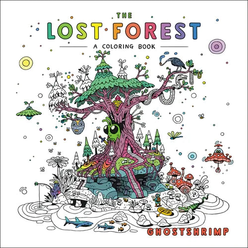 The Lost Forest: A Coloring Book - Paperback
