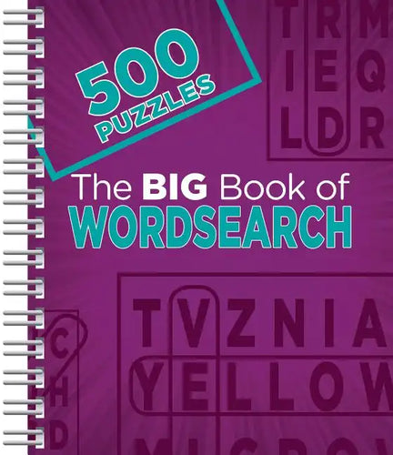 The Big Book of Word Search: 500 Puzzles - Spiral