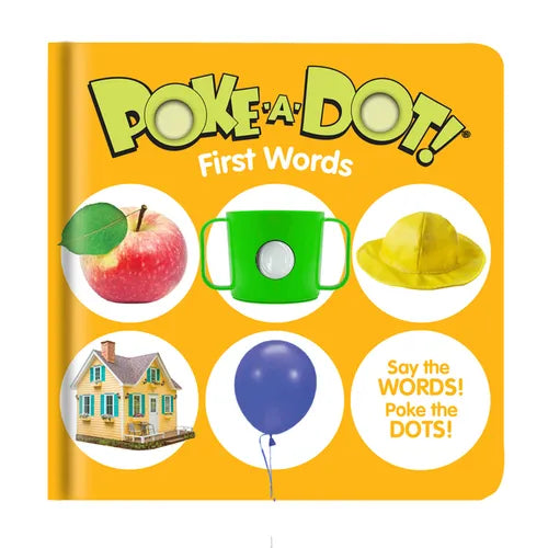 Poke-A-Dot: First Words - Board Book