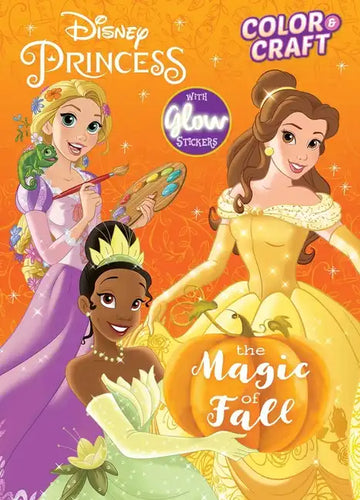 Disney Princess Color & Craft: The Magic of Fall - Paperback