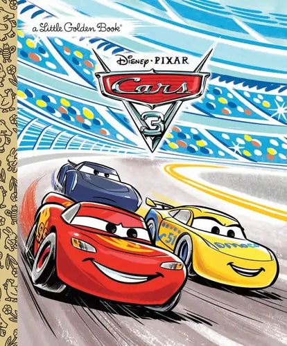 Cars 3 Little Golden Book (Disney/Pixar Cars 3) - Hardcover