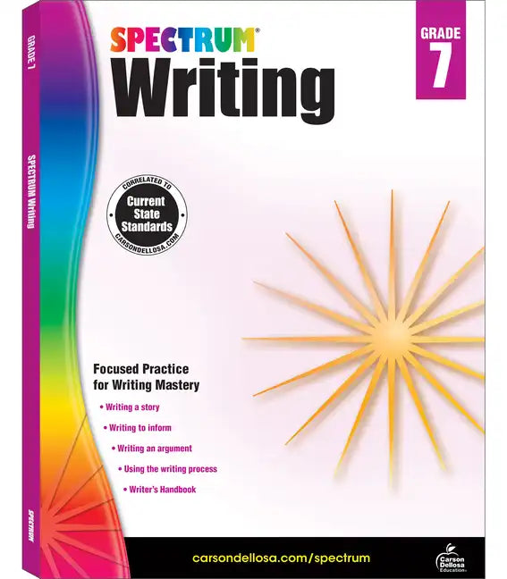 Spectrum Writing, Grade 7: Volume 41 - Paperback