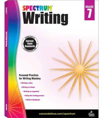 Spectrum Writing, Grade 7: Volume 41 - Paperback
