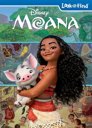Disney Moana: Look and Find - Hardcover