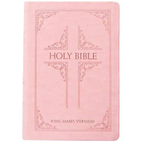 KJV Holy Bible Giant Print Blush - Imitation Leather