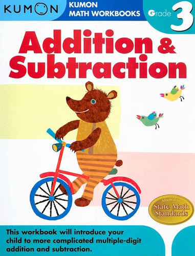Kumon Grade 3 Addition & Subtraction - Paperback
