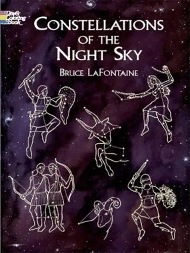 Constellations of the Night Sky Coloring Book - Paperback