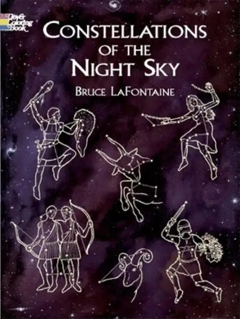 Constellations of the Night Sky Coloring Book - Paperback