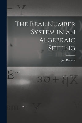 The Real Number System in an Algebraic Setting - Paperback