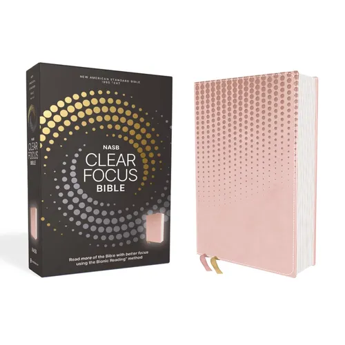 Nasb, Clear Focus Bible, Leathersoft, Pink: Read More of the Bible with Better Focus