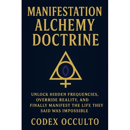 Manifestation Alchemy Doctrine: Unlock Hidden Frequencies, Override Reality, and Finally Manifest the Life They Said Was Impossible