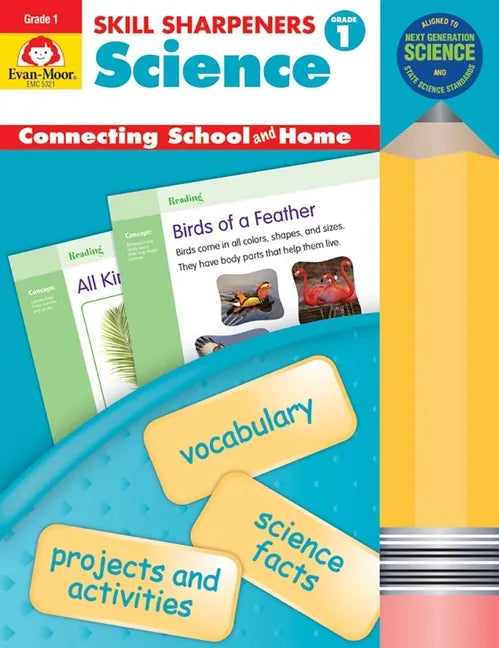 Skill Sharpeners: Science, Grade 1 Workbook - Paperback
