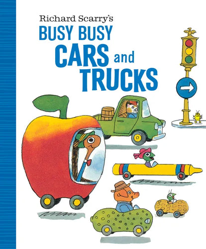 Richard Scarry's Busy Busy Cars and Trucks - Board Book