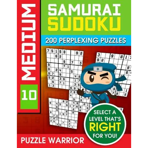Medium Samurai Sudoku: 200 Perplexing Puzzles - Paperback