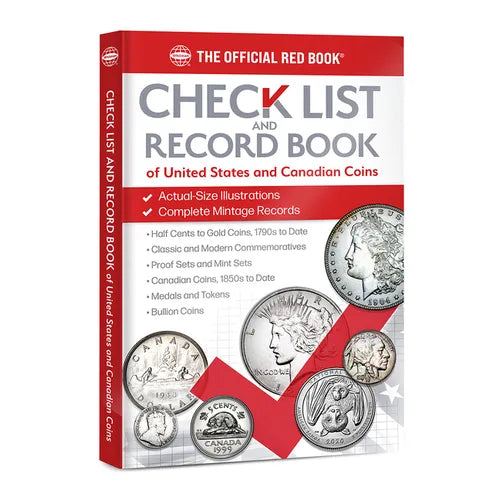The Coin Checklist and Record Book of United States and Canadian Coins - Paperback