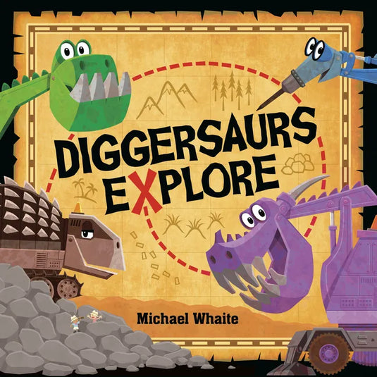 Diggersaurs Explore - Board Book