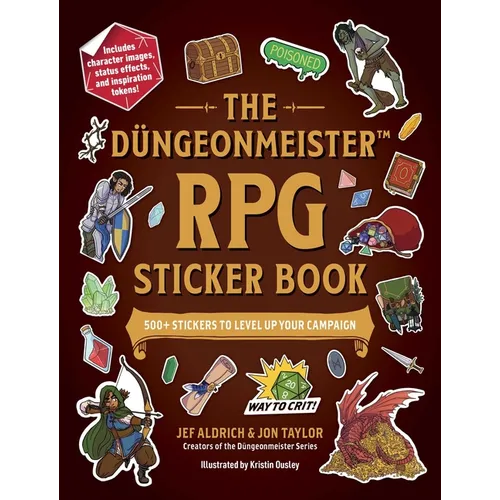 The Düngeonmeister RPG Sticker Book: 500+ Stickers to Level Up Your Campaign