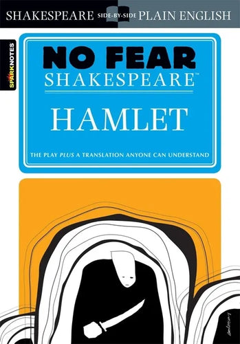 Hamlet: No Fear Shakespeare Side-By-Side Plain English - Paperback