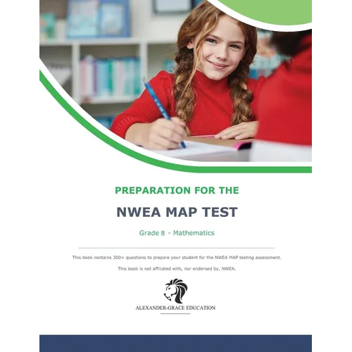 NWEA Map Test Preparation - Grade 8 Mathematics - Paperback