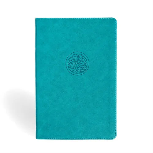 NASB Giant Print Reference Bible, Teal Leathertouch - Imitation Leather